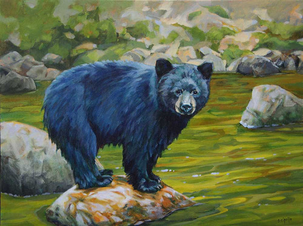 Susie Cipolla artwork 'ROCK STAR' at Canada House Gallery