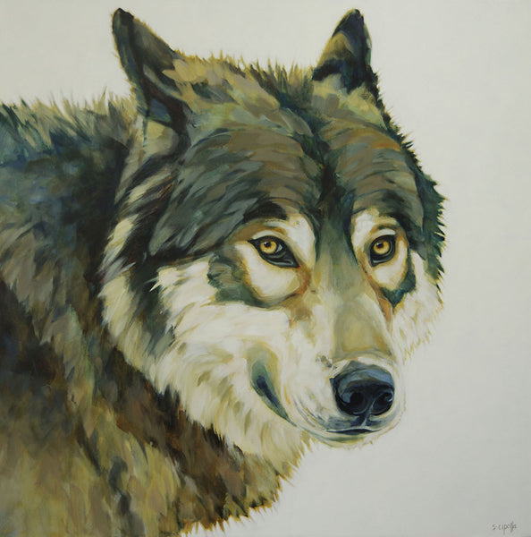 Susie Cipolla artwork 'THE QUIET WATCHER' at Canada House Gallery