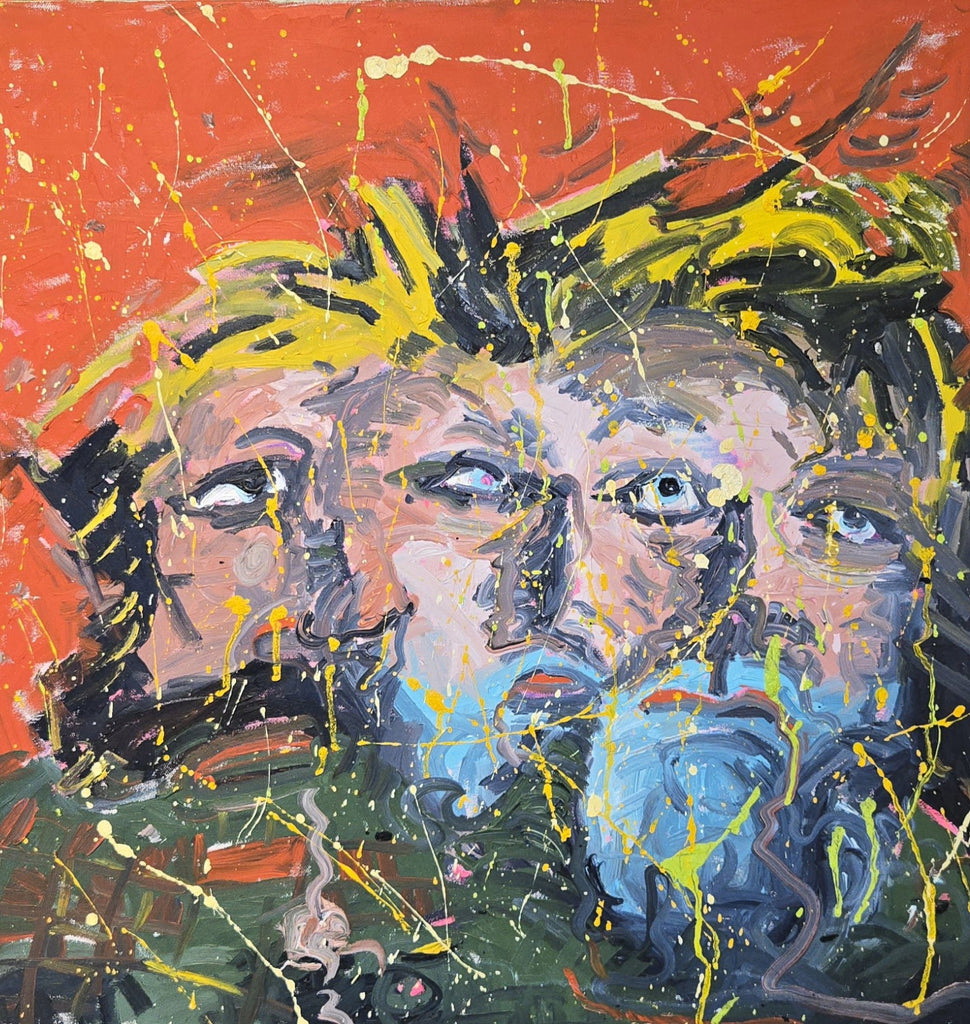 Michael Cameron artwork 'BLUE BEARD' at Canada House Gallery