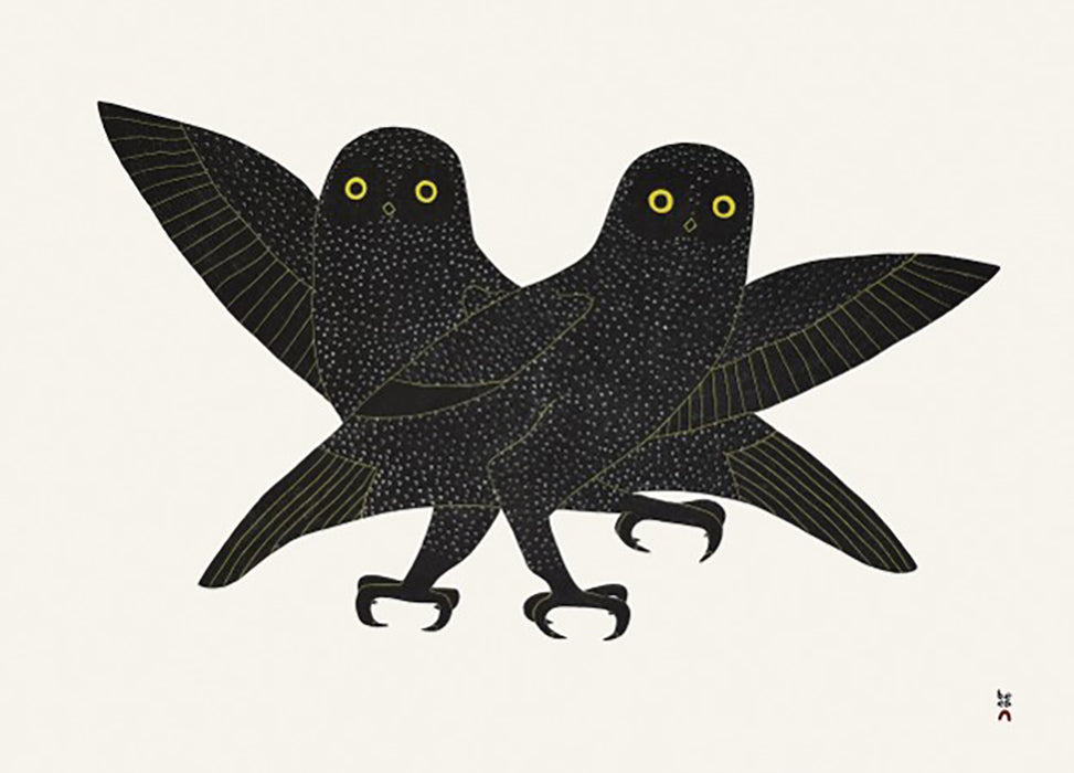 Laina Geetah artwork 'IJINGI QAUMAJUUK (BRIGHT EYES)' at Canada House Gallery