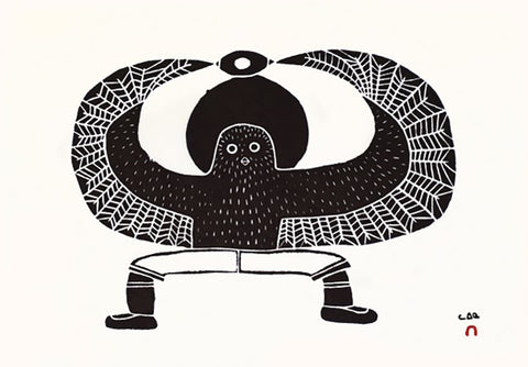 UPIKJUAQ IJILU (OWL & EYE) $250.00
