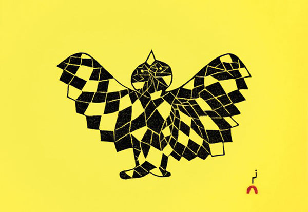 Saimaiyu Akesuk artwork 'TRIUMPH' at Canada House Gallery