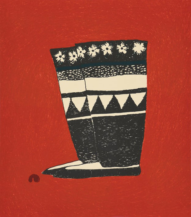 Ningiukulu Teevee artwork 'URQUJUUK (WARMTH)' at Canada House Gallery