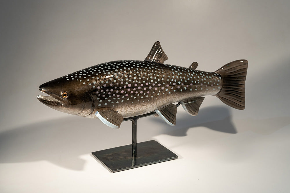 Ryan Bavin artwork 'BULL TROUT #260904-2' at Canada House Gallery
