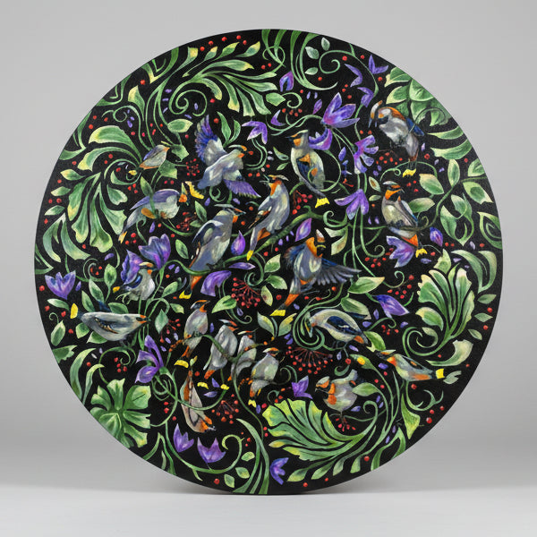 K Neil Swanson artwork 'BOHEMIAN GARDEN' at Canada House Gallery
