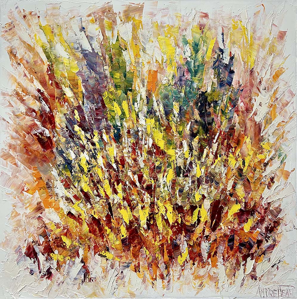 André Pleau artwork 'MAGIE DANS L'AIR DU TEMPS' at Canada House Gallery