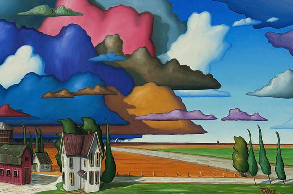 Glenn Payan artwork 'STUDY : GUSTY' at Canada House Gallery