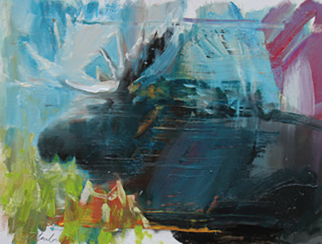 John Macdonald artwork 'STUDY: MORNING LIGHT' at Canada House Gallery