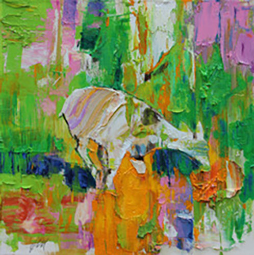 John Macdonald artwork 'STUDY: CLEARING 4' at Canada House Gallery