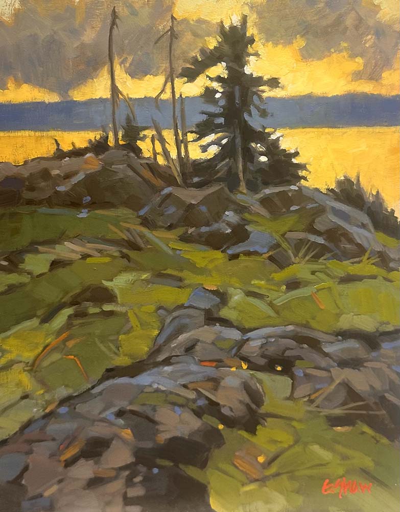 Graeme Shaw artwork 'GULF WATCH' at Canada House Gallery