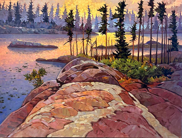 Graeme Shaw artwork 'SILENT WATCHERS - NWT' at Canada House Gallery