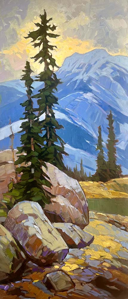 Graeme Shaw artwork 'VALEMOUNT VISTA' at Canada House Gallery
