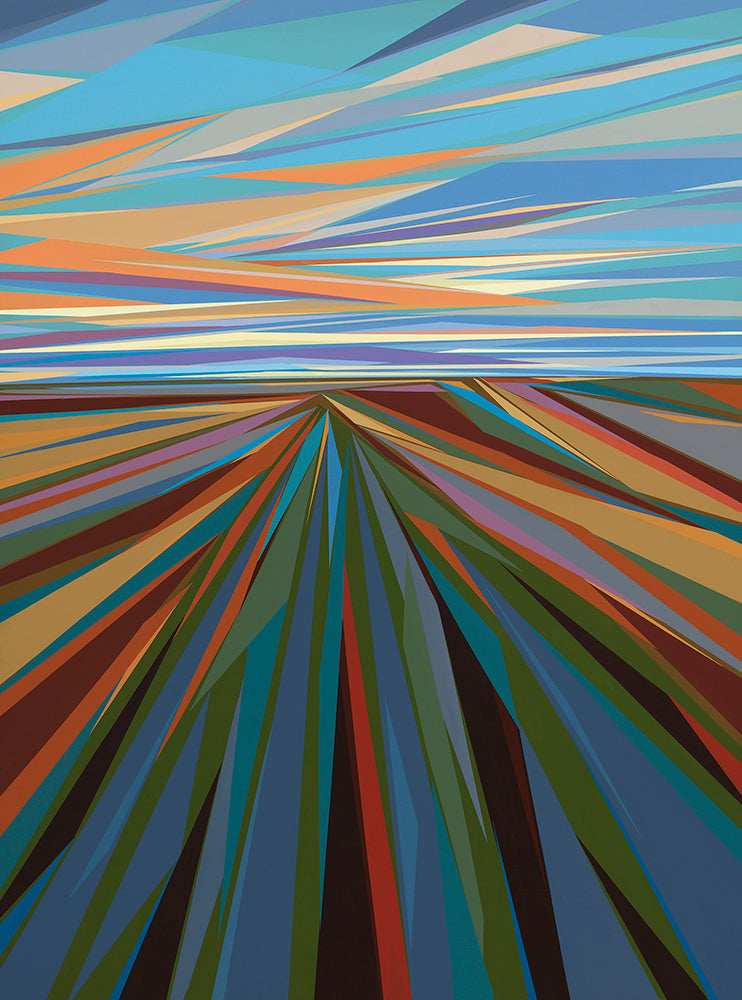 Billie Rae Busby artwork 'AUTUMN FIELD' at Canada House Gallery