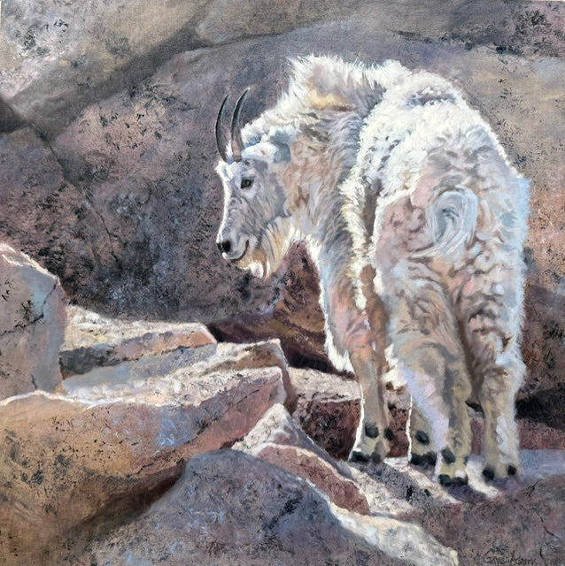 Gaye Adams artwork 'WINTER COAT' at Canada House Gallery