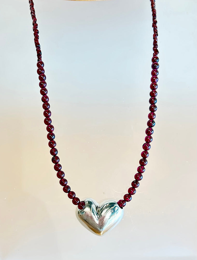 Brigitte Hopkins artwork 'HEART NECKLACE' at Canada House Gallery