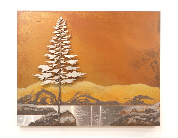 Floyd Elzinga artwork 'GLACIAL HARBOUR #26-345' at Canada House Gallery