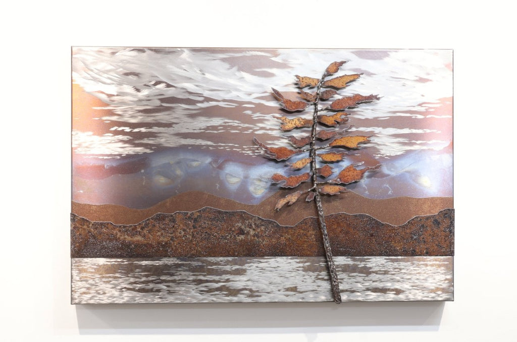 Floyd Elzinga artwork 'DISTANT MOUNTAIN #26-354' at Canada House Gallery