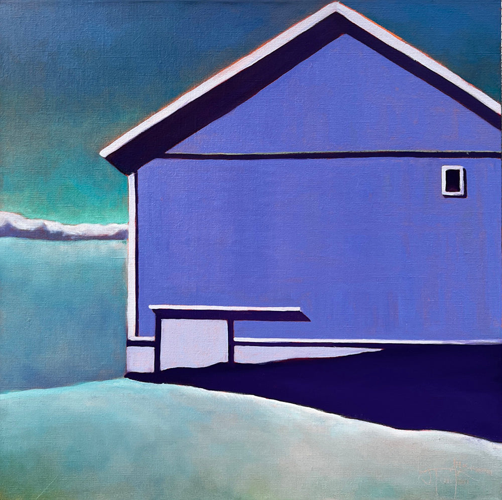 Janice Iniskim-Aki Tanton artwork 'PASSAGES' at Canada House Gallery