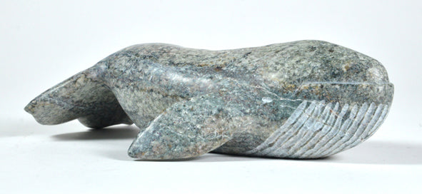 IKKIDLUAQ TEEVEE artwork 'BOWHEAD WHALE' at Canada House Gallery