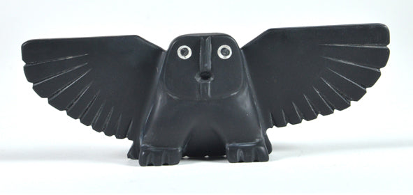 Adamie Mathewsie artwork 'OWL' at Canada House Gallery