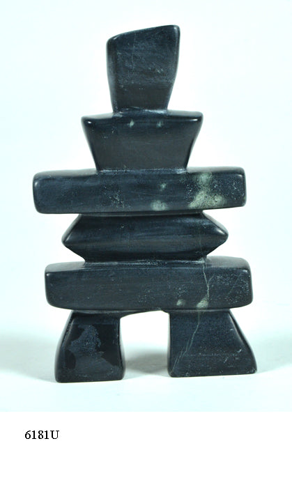 Charlie Tunnillie artwork 'INUSHUK' at Canada House Gallery