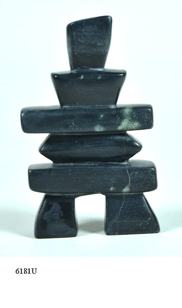Charlie Tunnillie artwork 'INUSHUK' at Canada House Gallery