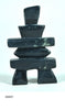 Charlie Tunnillie artwork 'INUSHUK' at Canada House Gallery