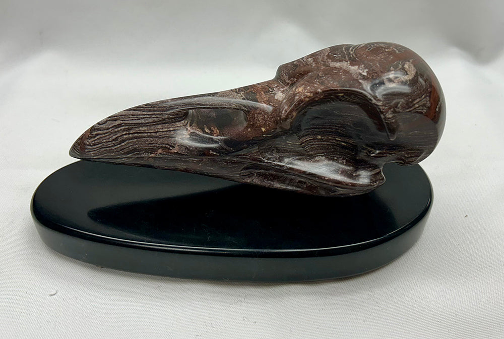David Riome 'RAVEN SKULL STUDY #2' at Canada House Gallery