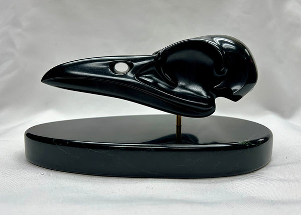 David Riome 'RAVEN SKULL STUDY #4' at Canada House Gallery