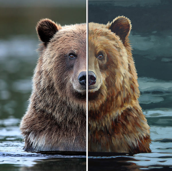 GOOD FUR DAY DIPTYCH