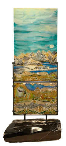 WHERE PEACEFUL WATERS FLOW PANEL 1