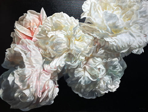 WHITE PEONIES