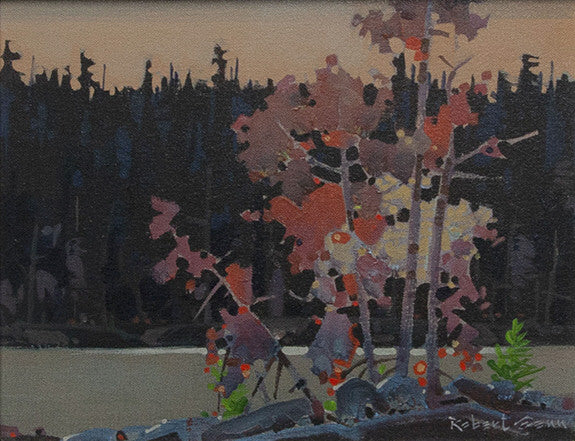 Robert Genn artwork 'DARK COUNTERPOINT MUSKOKA  2006' available at Canada House Gallery - Banff, Alberta