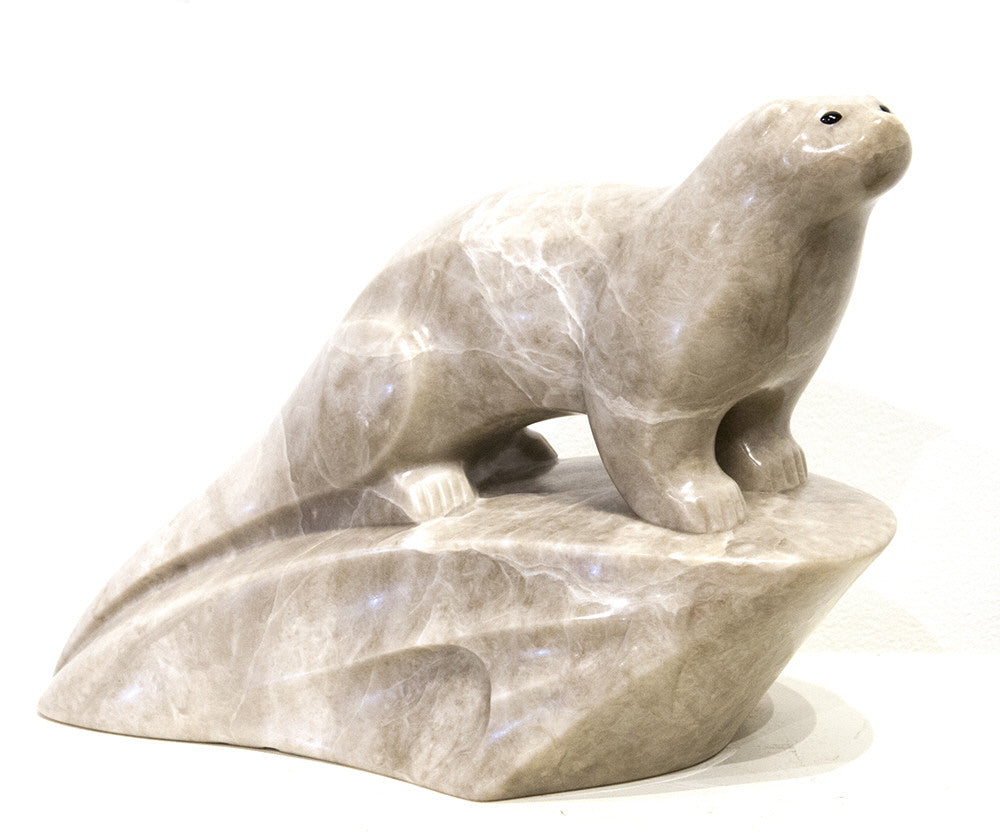 David Riome artwork 'OTTER' available at Canada House Gallery - Banff, Alberta