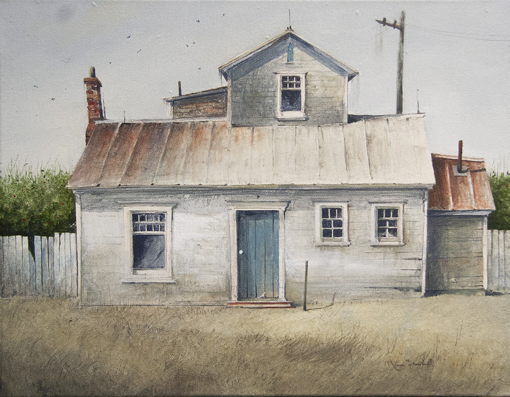 Original Artwork by Mark Fletcher 'UNCLE IVAN'S WONDERFUL OLD CABIN ...