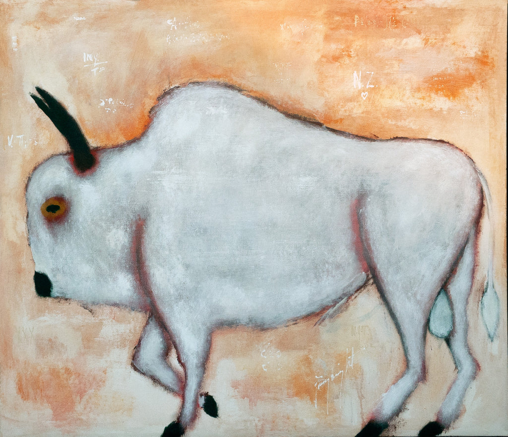 Jimmy Wright artwork 'UNTITLED - TAURUS' available at Canada House Gallery - Banff, Alberta