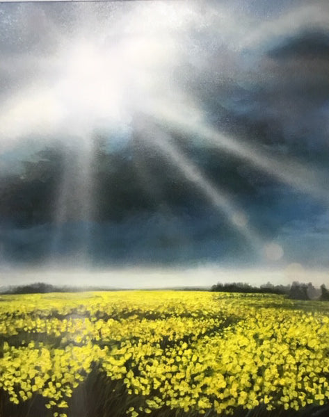 Richard Cole artwork 'CANOLA 18025' available at Canada House Gallery - Banff, Alberta
