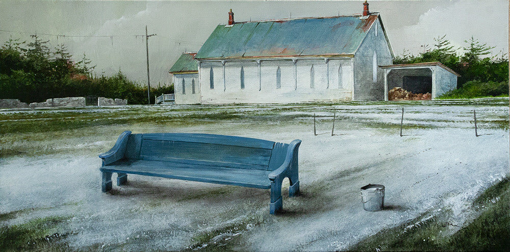 Mark Fletcher artwork 'FROZEN WATER' available at Canada House Gallery - Banff, Alberta