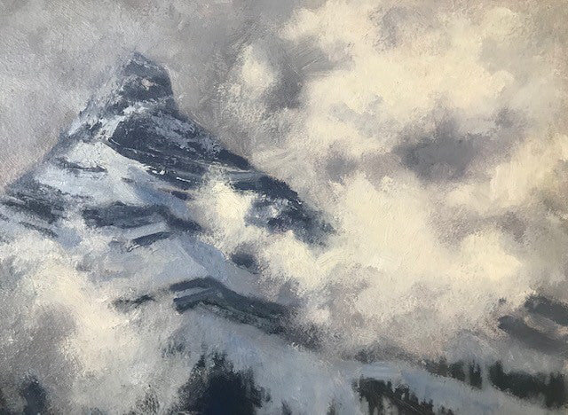 Gaye Adams artwork 'BREAKING UP' available at Canada House Gallery - Banff, Alberta