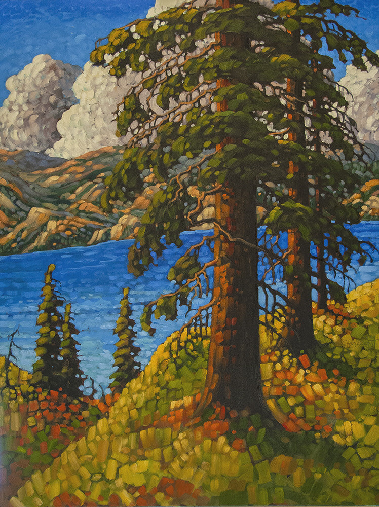 Rod Charlesworth artwork 'OKANAGAN, SEPTEMBER' available at Canada House Gallery - Banff, Alberta