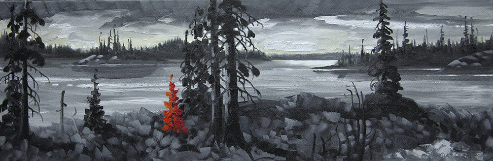 Rod Charlesworth artwork 'NORTHERN ISLETS' at Canada House Gallery
