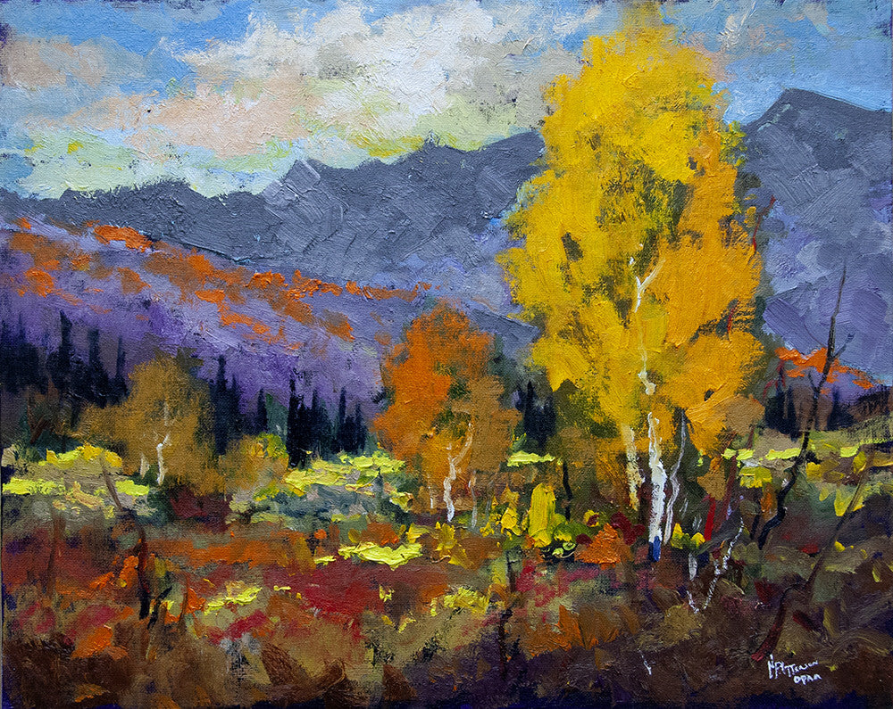 Neil Patterson artwork 'WILD COUNTRY' available at Canada House Gallery - Banff, Alberta