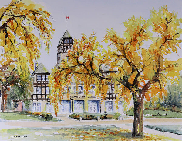 Cliff Swanlund artwork 'IT'S AUTUMN, MR. PHILLIPS' at Canada House Gallery