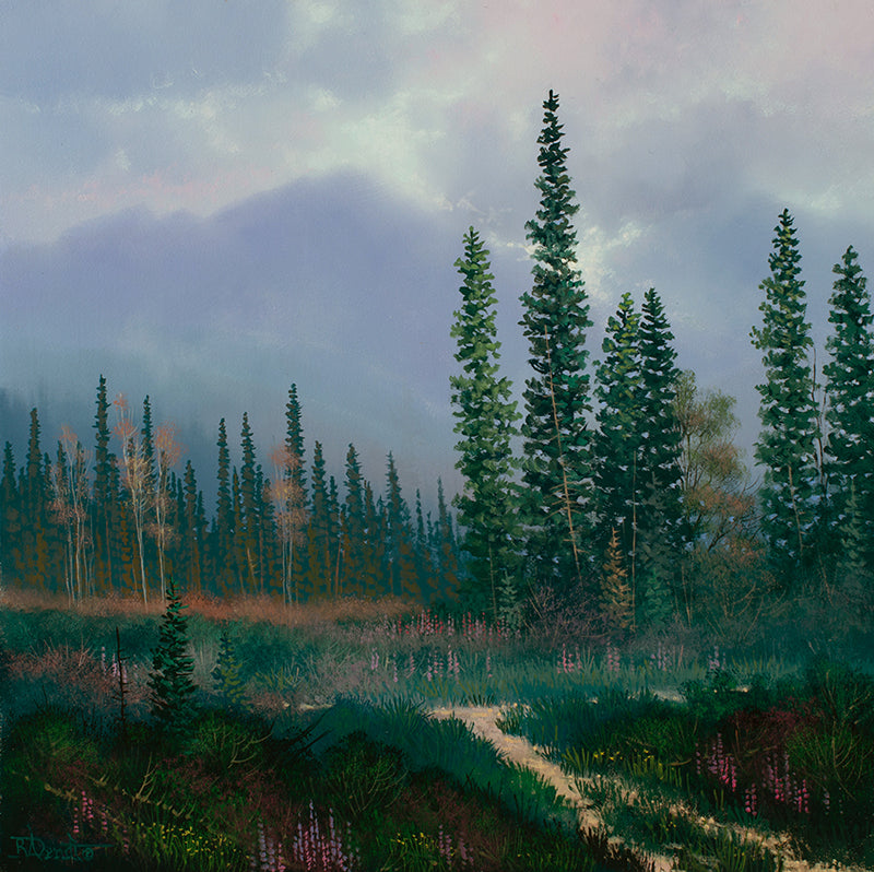 Roger D Arndt artwork 'THE MORNING CLEARING' at Canada House Gallery