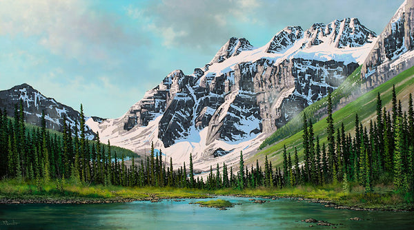 Roger D Arndt artwork 'CONSOLATION VALLEY' at Canada House Gallery