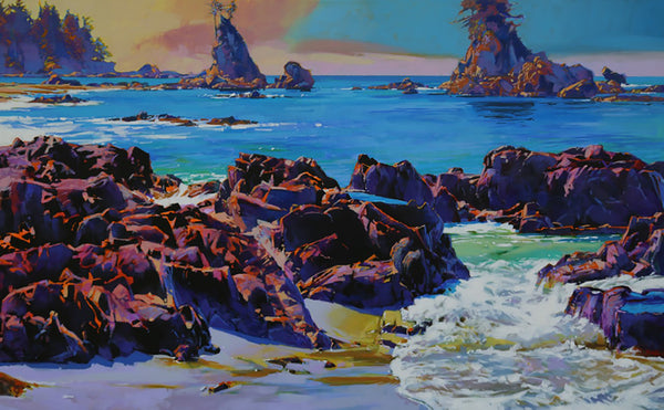 Mike Svob artwork 'A PACIFIC DAY DREAM' at Canada House Gallery