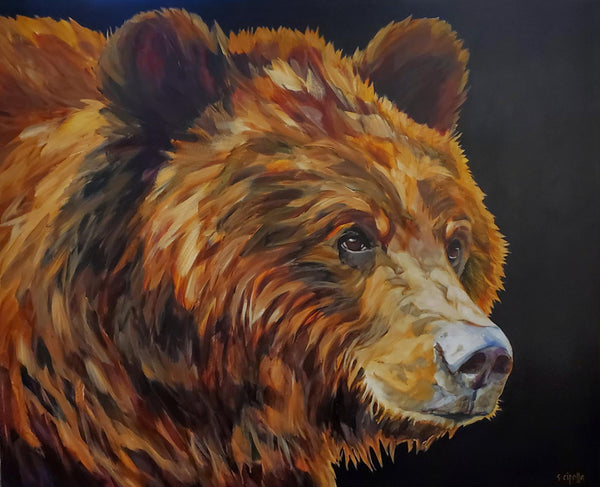Susie Cipolla artwork 'A BEAR'S LIFE' at Canada House Gallery