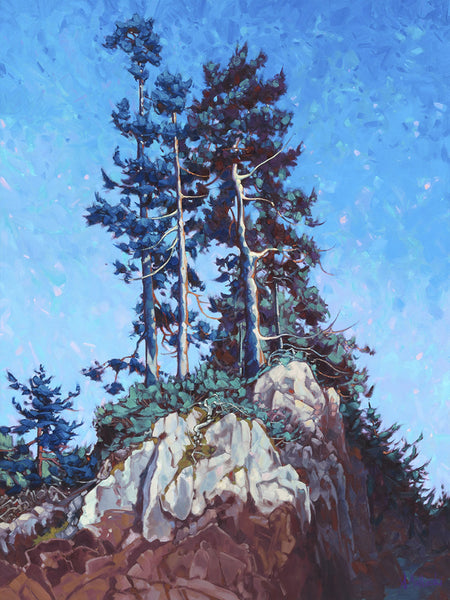 Dominik J Modlinski artwork 'COASTAL BLUES' at Canada House Gallery
