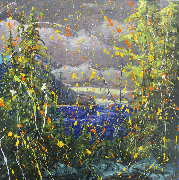 Michael Cameron artwork 'LAKE MINNEWANKA (BANFF)' at Canada House Gallery