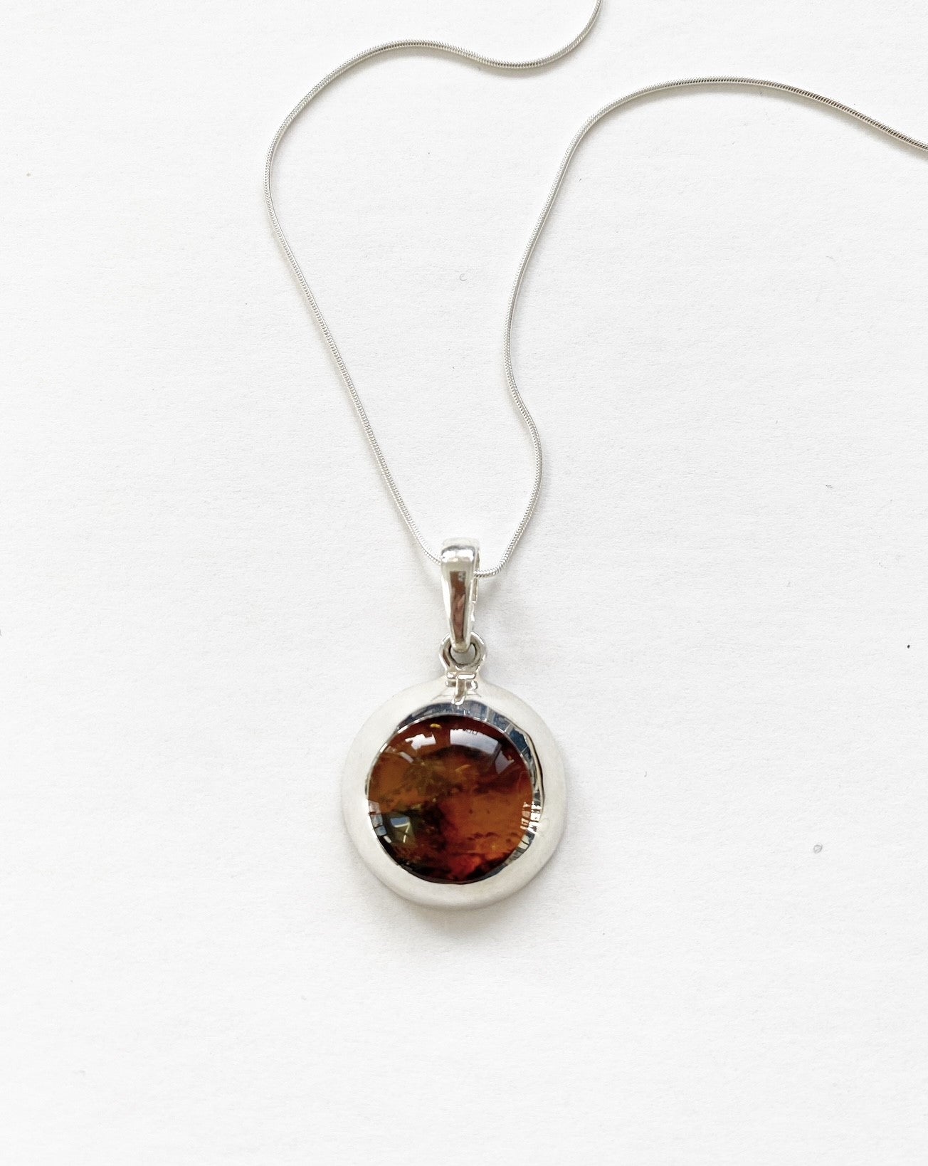 Amber Necklace Made of Cherry, Cognac, Honey and Golden Amber.